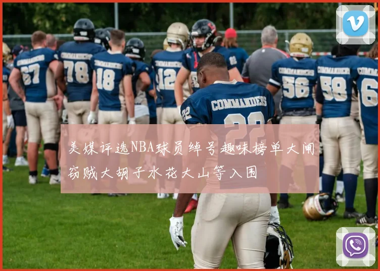 美媒评选NBA球员绰号趣味榜单大闸窃贼大胡子水花大山等入围